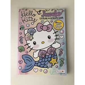 Hello Kitty Coloring & Activity Book for Kids 80 pages with a Memory Game Bonus!